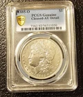 1885-O Pcgs Genuine Cleaned AU Detail Morgan Silver Dollar