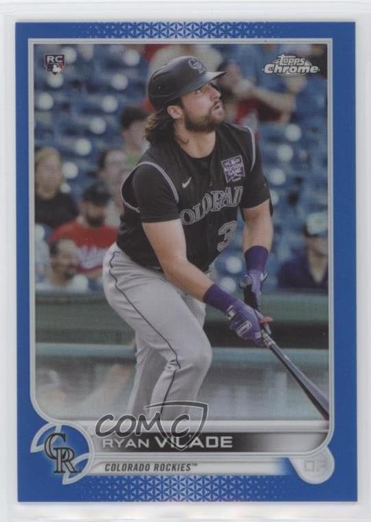2022 Topps Chrome Blue Refractor 43/150 Ryan Vilade #85 0m4q