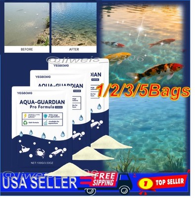 Aqua-Guardian Pro Formula,Aquatic Care Powder For Aquarium Water Care Support NE