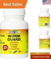 Nature Zone Reptile Worm Guard Powder - Digestive Health Support, 2-Ounce
