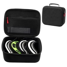 Large Hard Case for Multiple Ski Goggles, Travel Carrying Snow Goggles Bag
