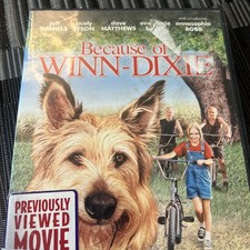 Because of Winn-Dixie DVD 2005 Jeff Daniels Dave Matthews