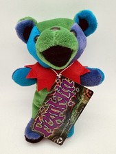 Vintage Grateful Dead Beanie Bear FRANKLIN Plush Liquid Blue New with Tags