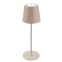Kiki Akku LED Tischlampe Briloner, 12X36Cm, Dimmbar, Touch, IP44, Kabellos, 2,5W