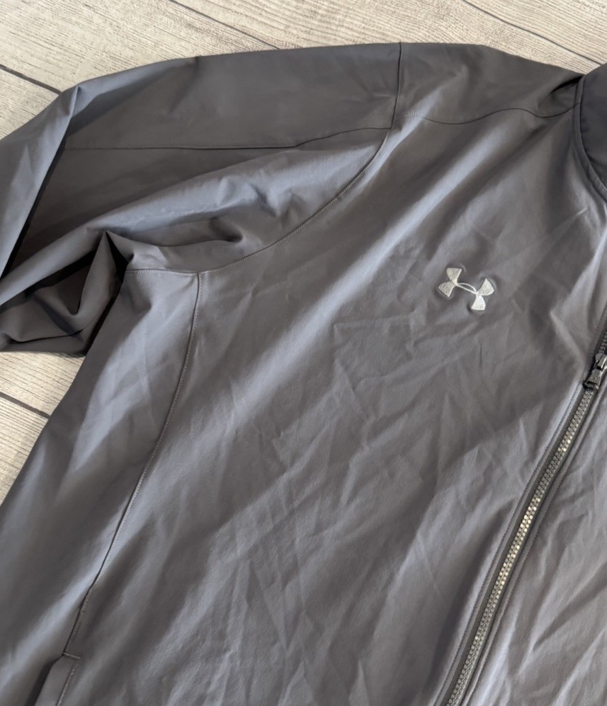 Under Armour Golf Jacket Command Full Zip 4XL Bla… - image 4