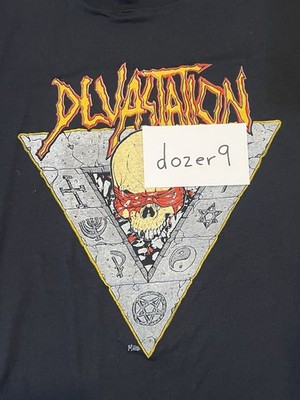 Devastation Idolatry Vintage 1991 North America Tour Shirt XL