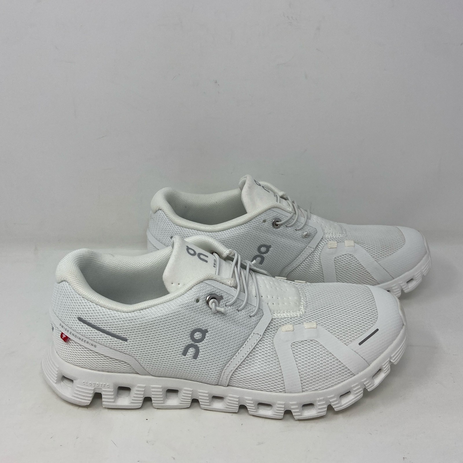ON Cloud 5 Women’s Running Shoes - All White - Size 8