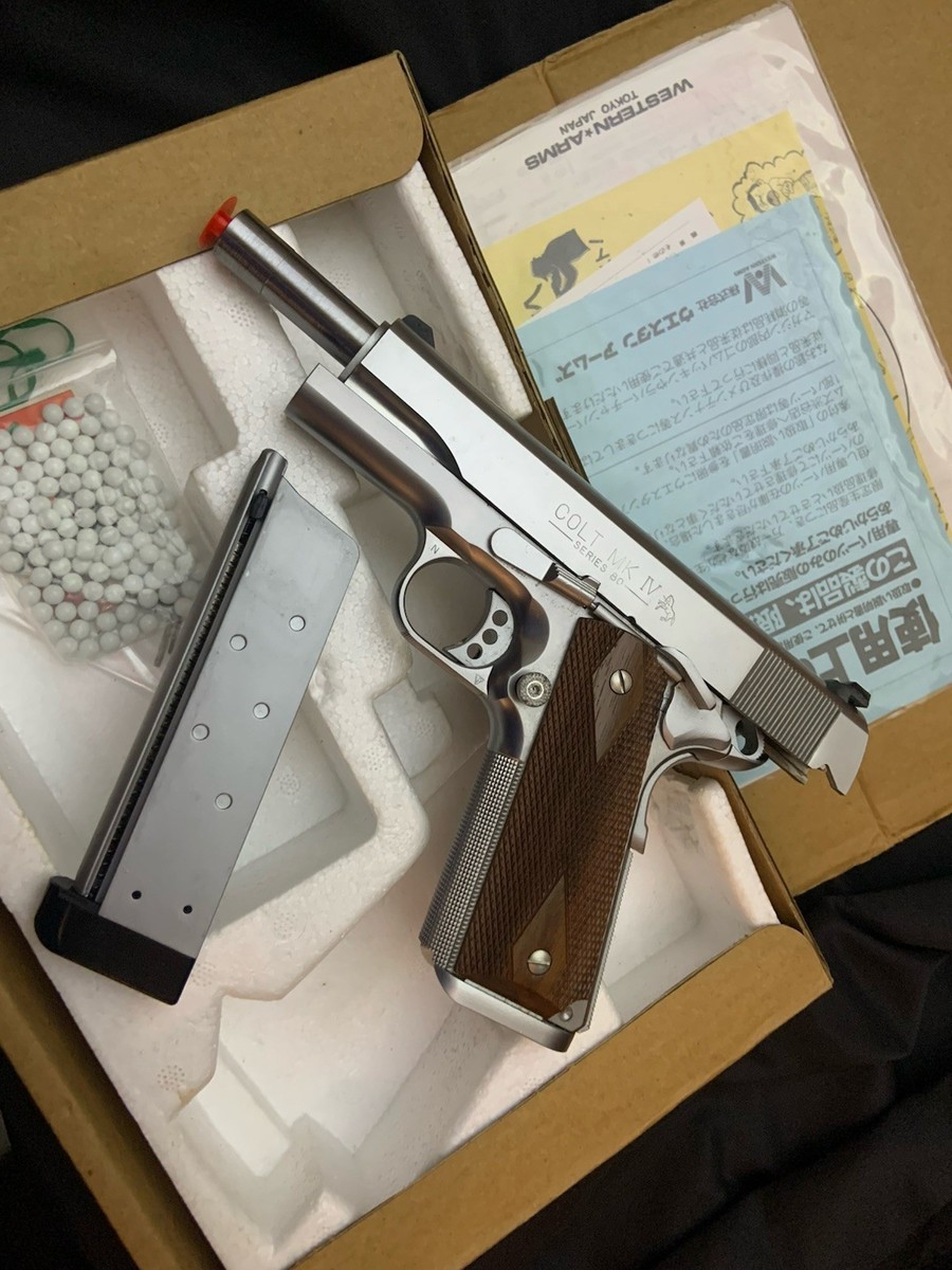 Western Arms M1911 Silver Finish Gbb | eBay