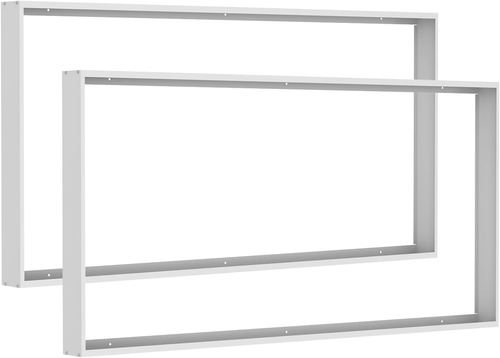 2X4Ft LED Flat Panel Light Surface Mount Kits, 2