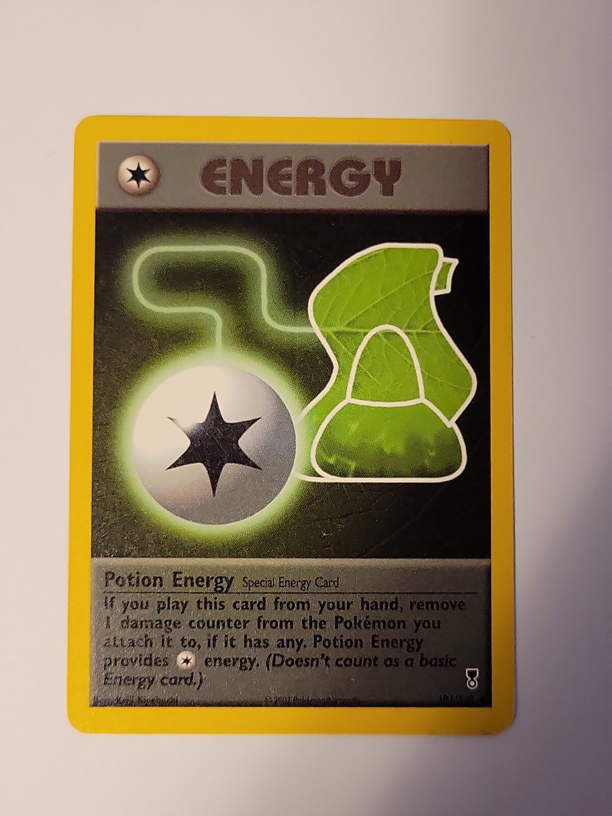 Potion Energy 101/110 Uncommon Legendary Collection 2002 Pokemon WOTC Vintage NM
