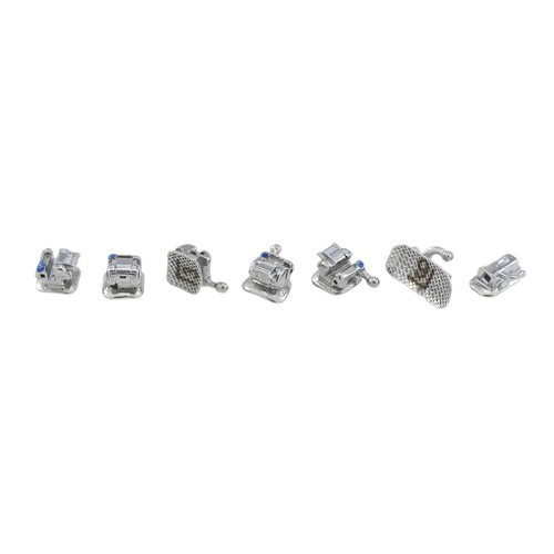 Orthodontic Passive Active Self-Ligating Brackets Ceramic Metal Roth MBT 0.022 - Picture 58 of 120