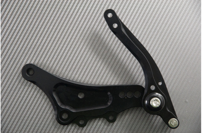Commandes reculées ajustables moto Buell XB9S Lightning 2002 2003 2004 repose pied - 3