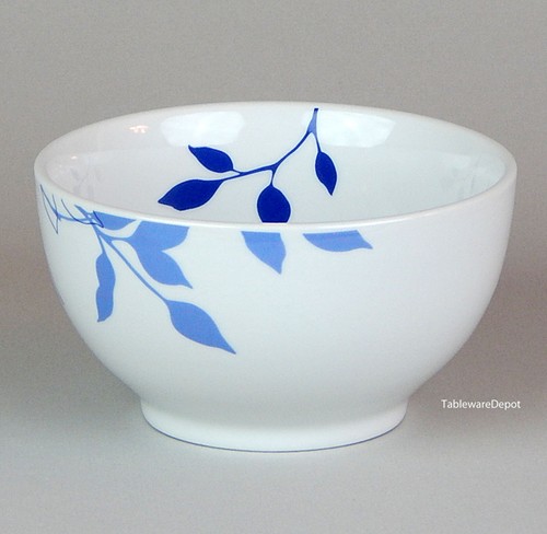 Mikasa AUTUMN FROST: Set of 2 Footed Soup / Cereal Bowls, MINT/UNUSED! KN209-016 - Picture 2 of 6