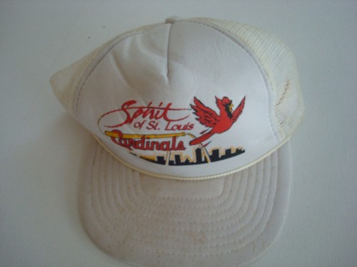 ST LOUIS CARDINALS SNAPBACK GOLF BEACH DEADSTOCK HAT CAP VINTAGE x2
