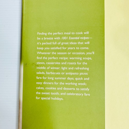 1001 Essential Recipes Cookbook Classic Recipes For Every Occasion - Hardcover - Picture 7 of 13