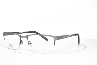 Jean LAFONT MEN eyeglasses Matte SILVER Half Rim frames 57-21-138 HUSSARD 229
