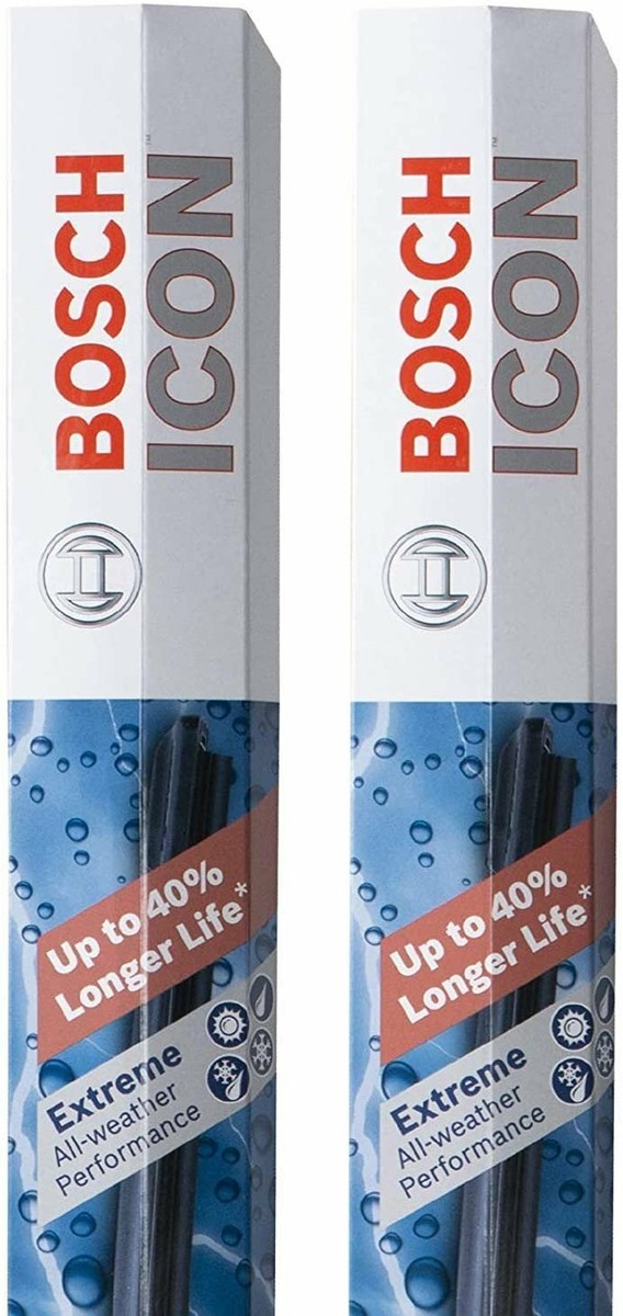 ヘルヴァボス Bosch Icon Wiper Blades 24a 18b (set of 2) Fits Acura