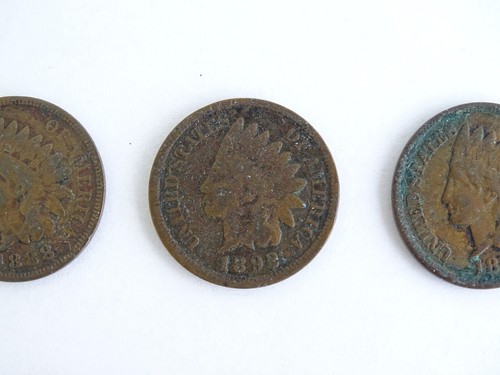 (10) Assorted Indian Head Cents / Please read the description / RA10IHC - Picture 3 of 24