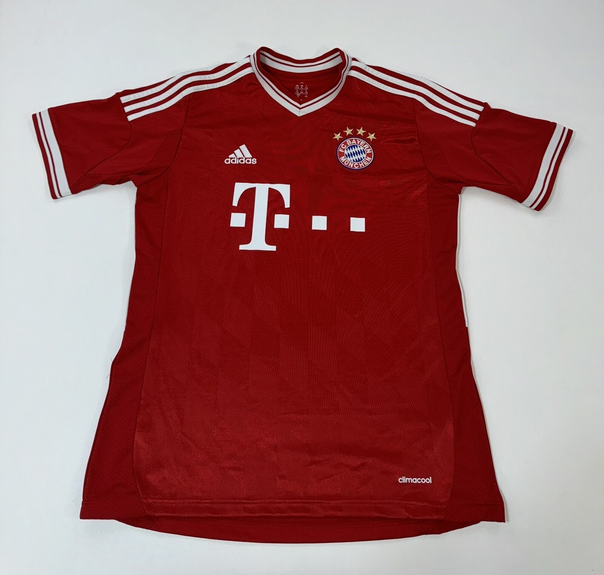 2013 / 2014 FC Bayern Munich Adidas Jersey Shirt Kit Red Home