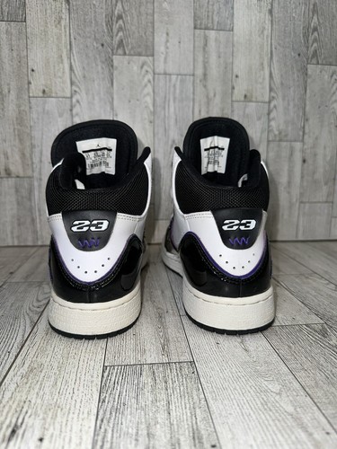 NIKE AIR JORDAN 1 FLIGHT 2 WHITE BLACK CONCORD Kids size 4Y✨ - 第 8/17 張圖片