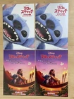 LILO & STITCH (2025) - JAPAN Chirashi/Mini-Posters/Flyers - Set of 4! DISNEY!