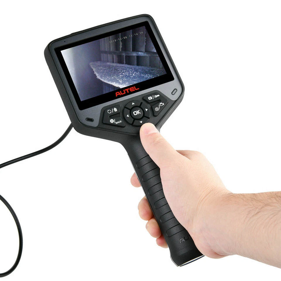 Autel MaxiVideo MV480 Industrial Endoscope/Borescope Dual Lens Video Scope 2025 Foto 3 de 4