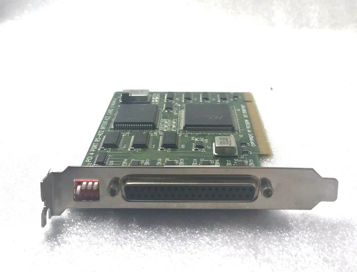 PCI 4 Port RS-422 Interface Card DCI 98040104 | eBay 