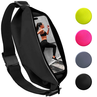 Laufgürtel für Apple iPhone 14 Pro Max Sport Handyhülle Jogging Gurt Bauchtasche