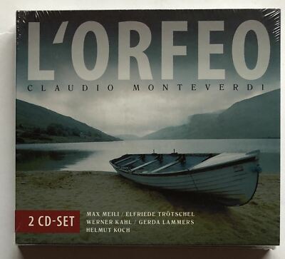 Berliner Rundfunk / Helmut Koch Claudio Monteverdi L'Orfeo 2CD Mint Sealed /