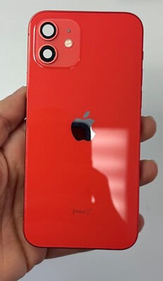 iPhone 12 OEM Back Housing Replacement with Pre-Installed Small