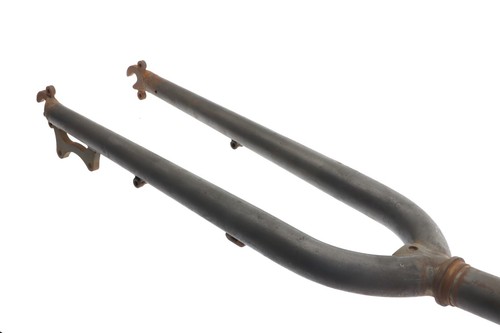 Waterford Uni-Crown Steel 700c Fork 1-1/8" ISO Disc 52mm Rake 100mm QR NEW* Raw - Picture 14 of 15
