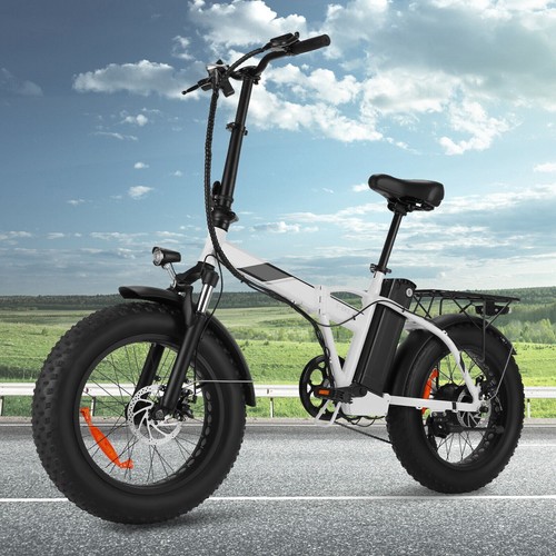 20 In. Fat Tire Electric Bike, Electric 