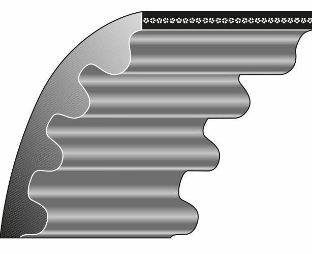 Cinghia dentata trattorino rasaerba tagliaerba STIGA 9585-0131-01 9585-0131-02