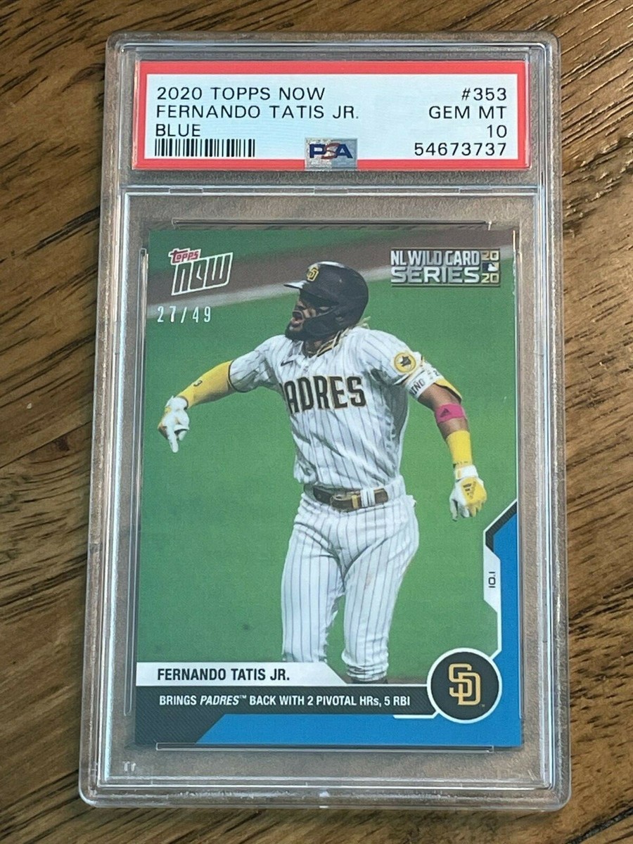 2020 Topps Now - NL Wildcard Series Fernando Tatís Jr. #353 Blue