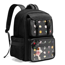 Ita Bag Pin Display Backpack with Insert, Kawaii Ita Backpack for Anime Cospl...