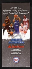 Missouri Valley Conference 2018 Basketball Tournament Info Ticket Brochure