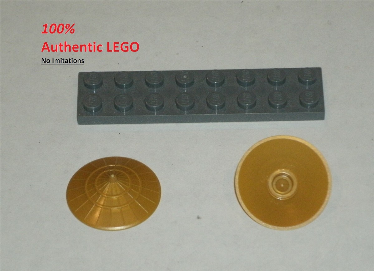 LEGO NEW Pearl Gold Conical Asian Hat (2x) 6154138 Brick 24458 | eBay