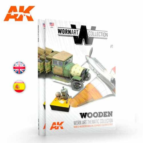 AK Interactive Worn Art Collection 01 - Bois - Anglais Neuf - Photo 1 sur 5