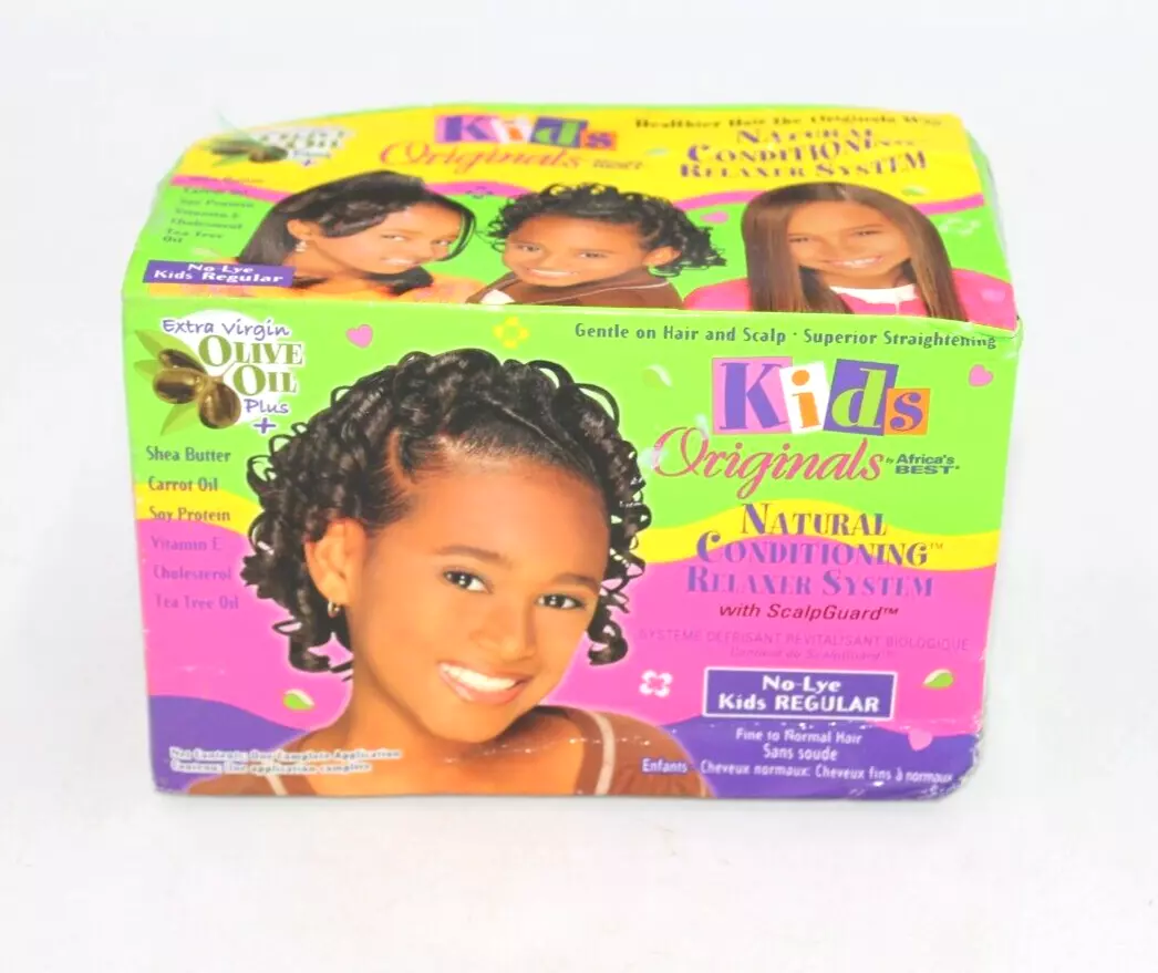 AFRICA'S BEST Kit défrisant pour enfants REGULAR