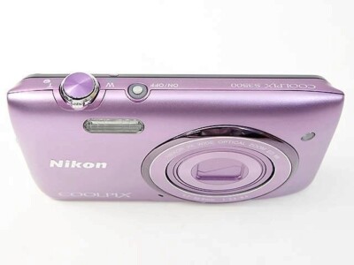 Nikon COOLPIX S3500 Purple 20.0MP Digital Camera 7x Zoom Nikon COOLPIX S3500 Purple 20.0MP Digital Camera 7x Zoom