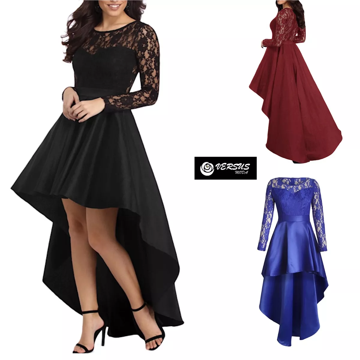 Asymmetric occasion cheap dress