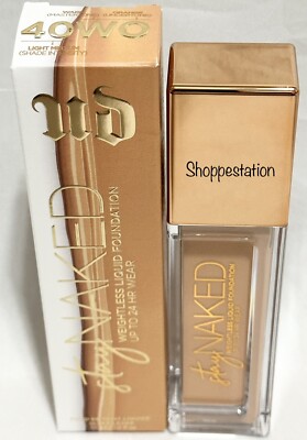 Urban Decay STAY NAKED WEIGHTLESS LIQUID FOUNDATION Shade 40 WO Full