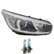 Scheinwerfer Frontscheinwerfer links H7/H7 für KIA Cee'D JD inkl. Osram Lampen