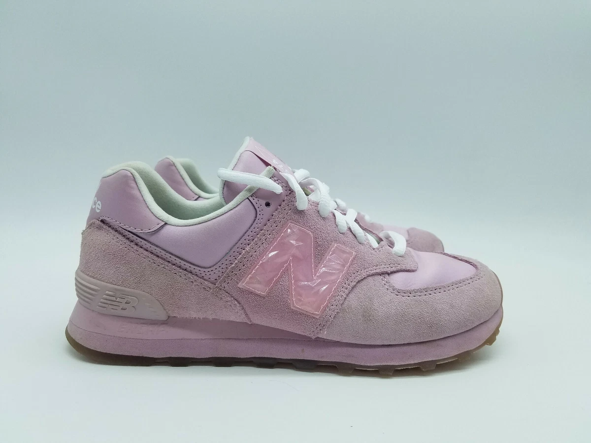 New balance 574 shop femme bleu et rose