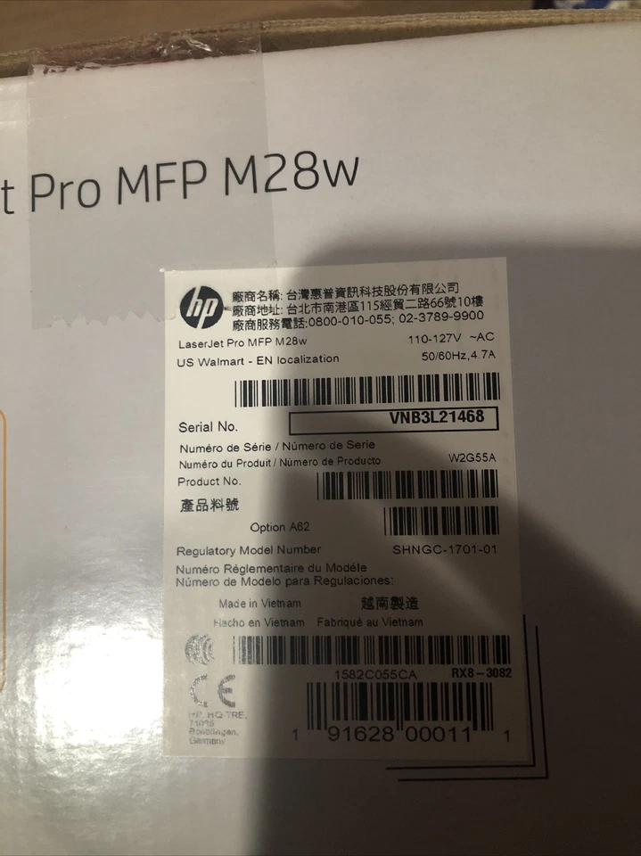 HP M28W Wireless Multifunction Printer brand new - Image 2 of 3