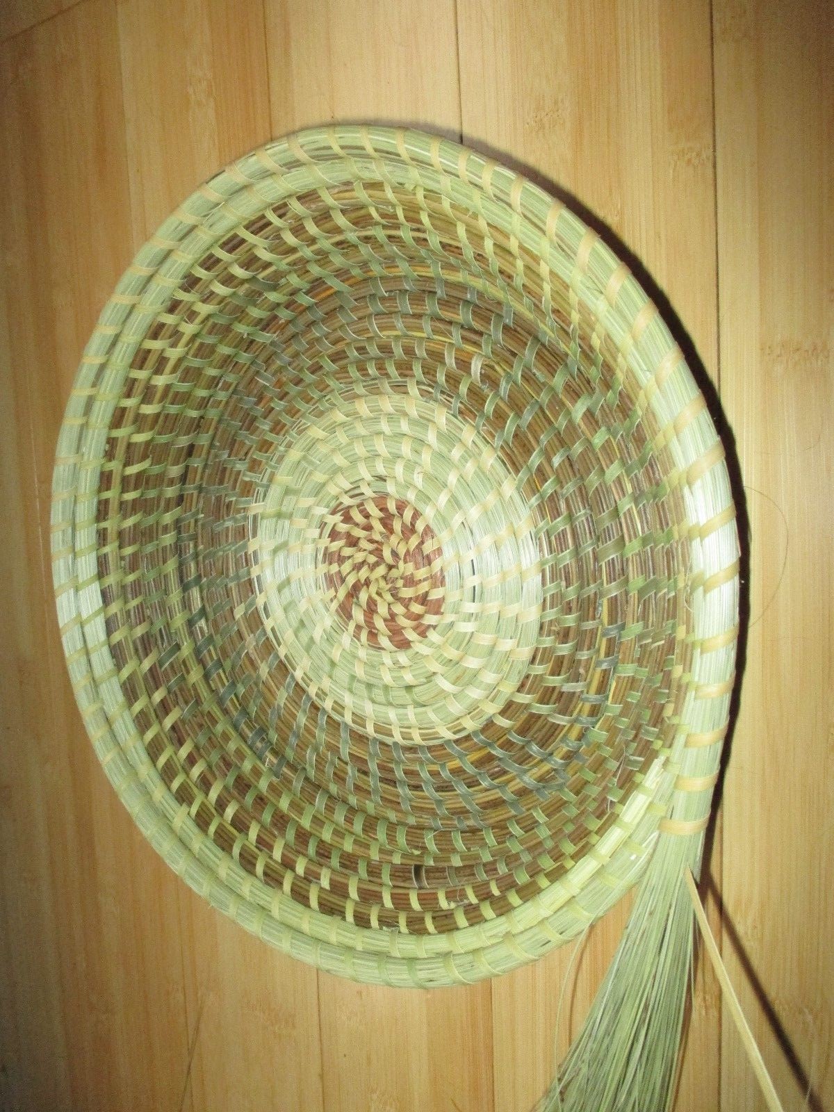 Sweetgrass Circle Fanner Basket eBay