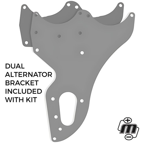 Mechman D201PU Dual Bracket Purple Alternator 99-04 GM Trucks W/4.8, 5.3, & 6.0L - Picture 5 of 7