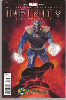 INFINITY #1   DRAGONS LAIR EXCLUSIVE STORE VARIANT   KEY ISSUE   1ST APPEARANCES