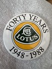 Lotus 40 Years Anniversary pin badge