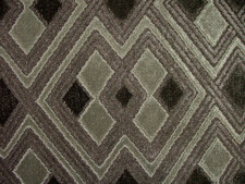 14.8 Mètres Marque Alexandre / Romo Sukhuru Molasses Velours Tapisserie Tissu